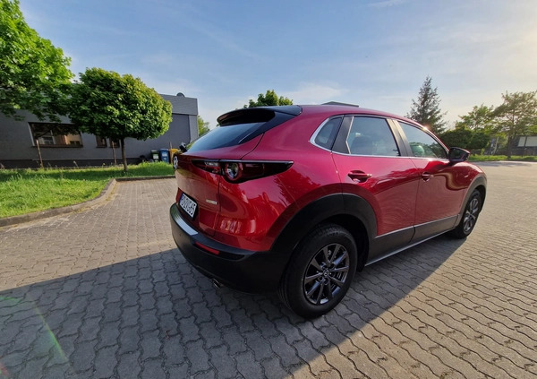 Mazda CX-30 cena 115620 przebieg: 49000, rok produkcji 2021 z Piła małe 121